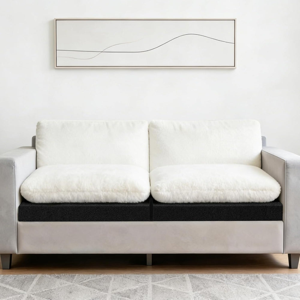 3 Pcs 45D Couch Cushion Support 22" x 22" x 2.4" Couch Cushion...