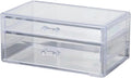Space Saving Acrylic Cosmetic Storage Drawers Multi Drawers Acrylic Organizer Modern Jewelry Organizer for Organizing Cosmetics and Jewelry