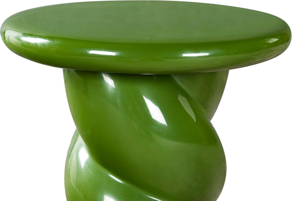 SAFAVIEH Couture Collection - Noelly Olive Green Concrete Accent Table, Conte...
