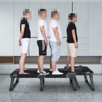 Sleeping Cots for Adults 5-Position Folding Chaise Lounge Chairs Outdoor Portable Indoor Bed Cot Lounge(A+Cushion B)