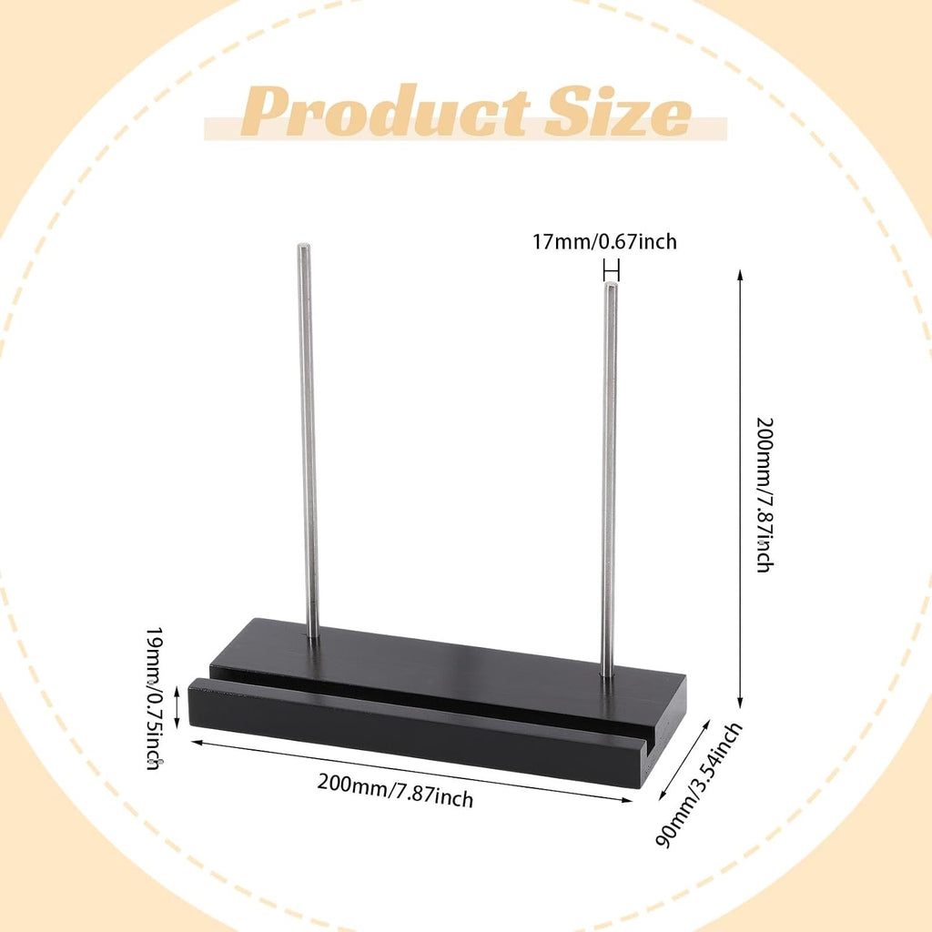 GLOBLELAND Wood Records Holder Display Now Playing Black Vinyl Record Storage Stand Single Album Display & Organizer Gift for Record Player Accessories Lovers