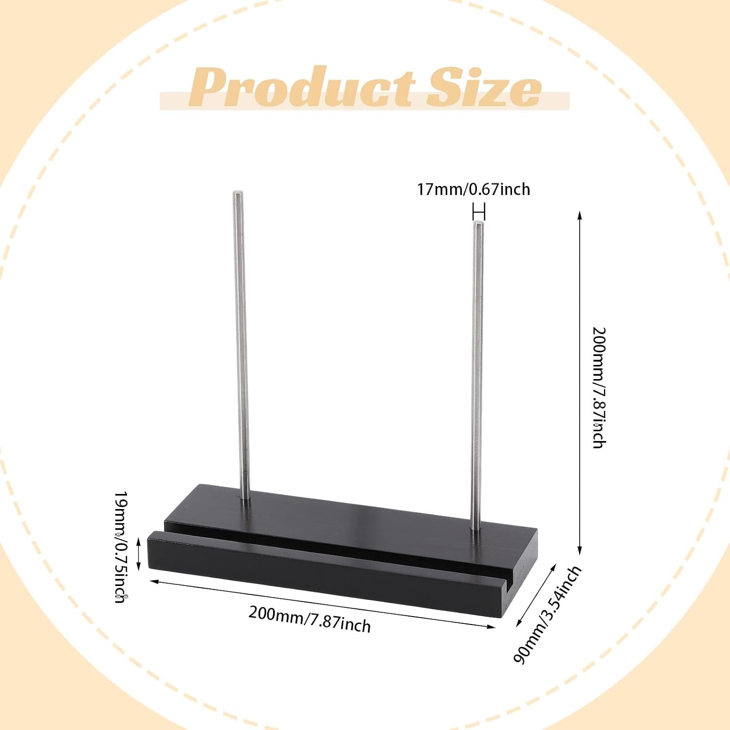 GLOBLELAND Wood Records Holder Display Now Playing Black Vinyl Record Storage Stand Single Album Display & Organizer Gift for Record Player Accessories Lovers