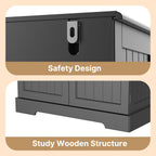 Gizoon 71" Tall Kitchen Pantry Cabinet with Doors and Adjustable Shelves, 5-Tier Multipurpose Pantry Storage Cabinet with Drawer Freestanding Organizer for Small Kitchen Bathroom Laundry Room, Black