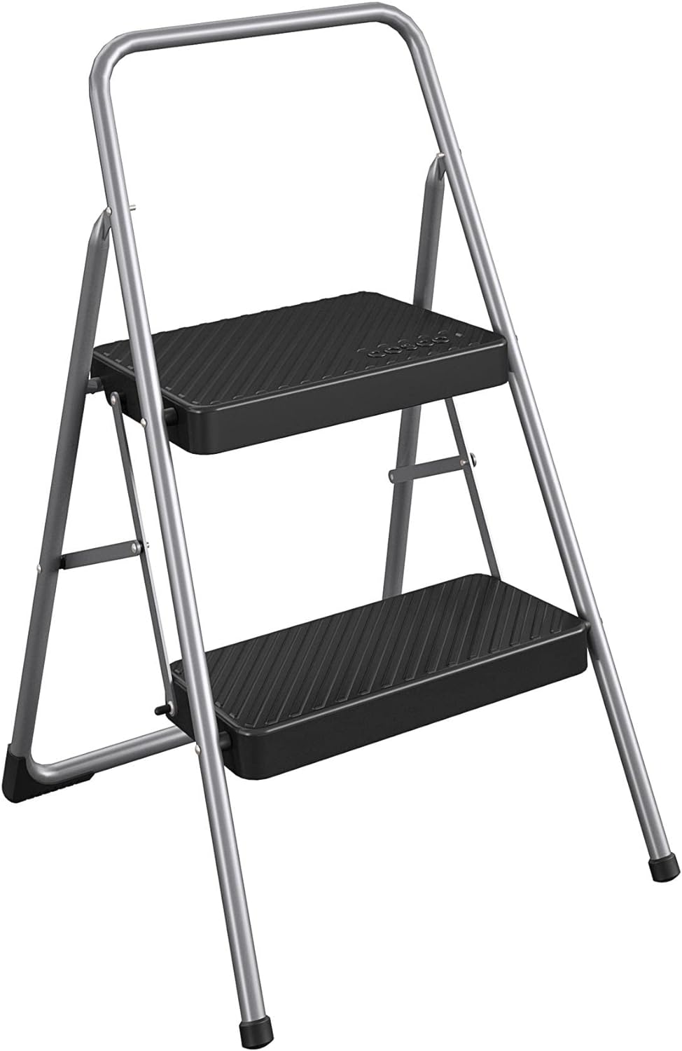 CoscoProducts COSCO 11137PBL1E 2 Household Folding Step Stool, ANSI Type 3, 2...