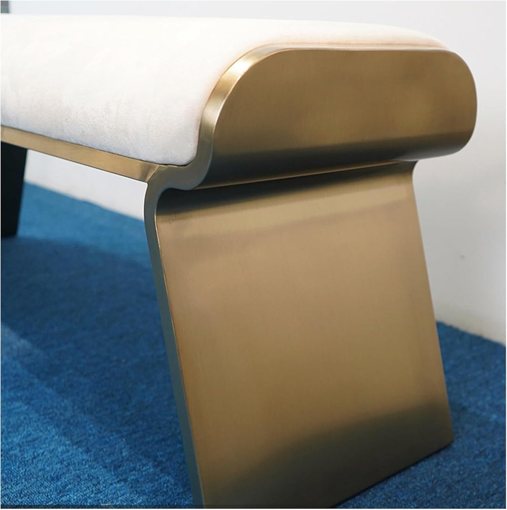 Modern Bed Bench, Modern Upholstered End of for Bedroom, Window Ottoman Bench...