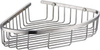 Bathroom Shower Caddy Corner Shelf, Corner-Hollow Design, Ultra Sturdy Rust-Proof Stainless Steel Shelf Organizer Shampoo Holder, Wall Mounted Storage Rack for Bathroom, Brushed Nickel
