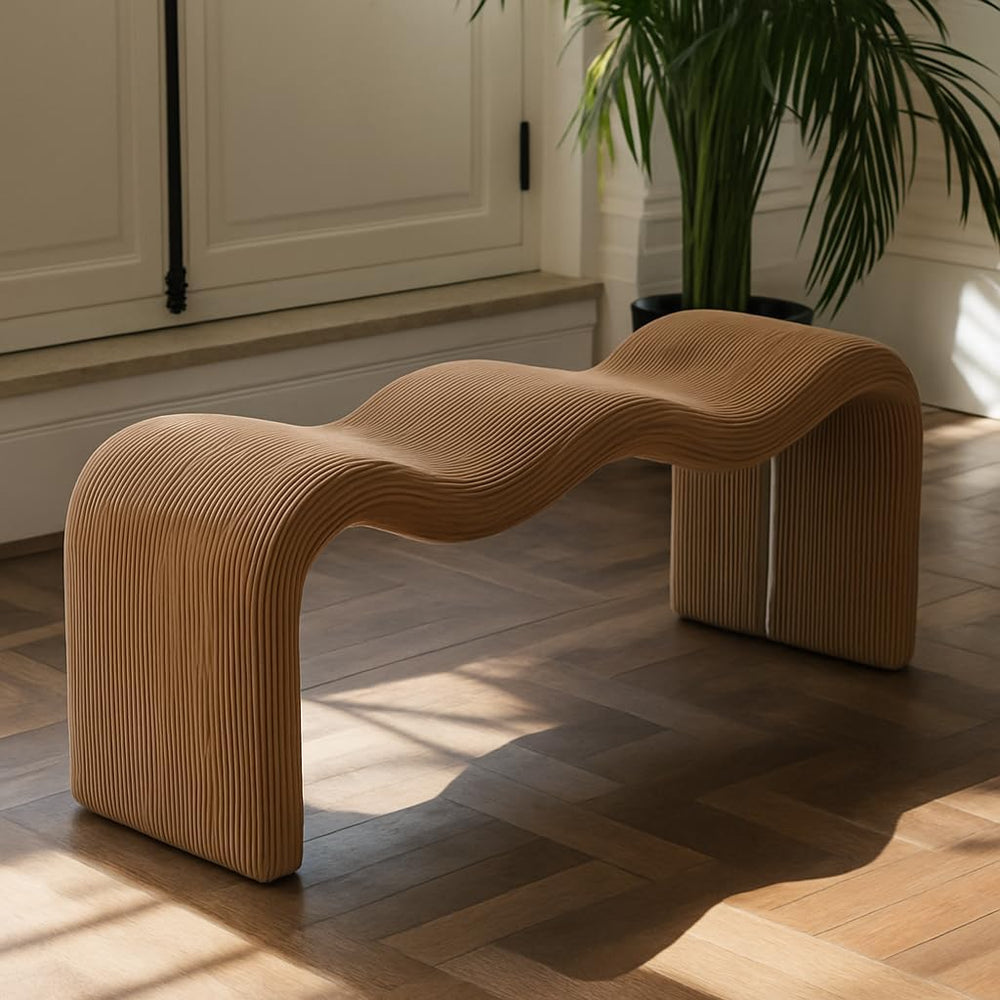 Meridian Furniture 22097Saddle Willow Collection Modern | Contemporary Bench ...
