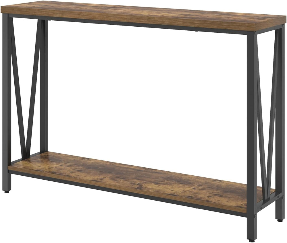 EXCEFUR Entryway Table, Narrow Sofa Console Tables Behind Couch, Modern Entry...