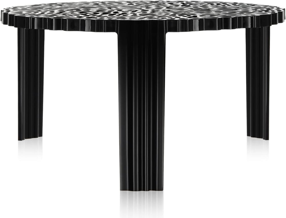 Kartell 8500/NE T-Table by Patricia Urquiola, Pack of 1, Matte Black