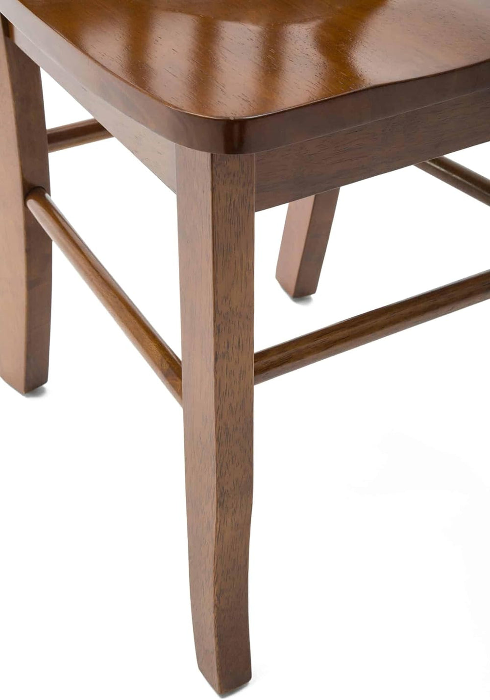 Boraam Shaker Dining Chairs, Set of 2 - Cocoa Walnut