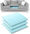 Tromlycs Couch Cushion Support for Sagging Cushions Sofa Seat Support Under Arched Foam Sag Repair 24x24 inch Blue, Set of 3