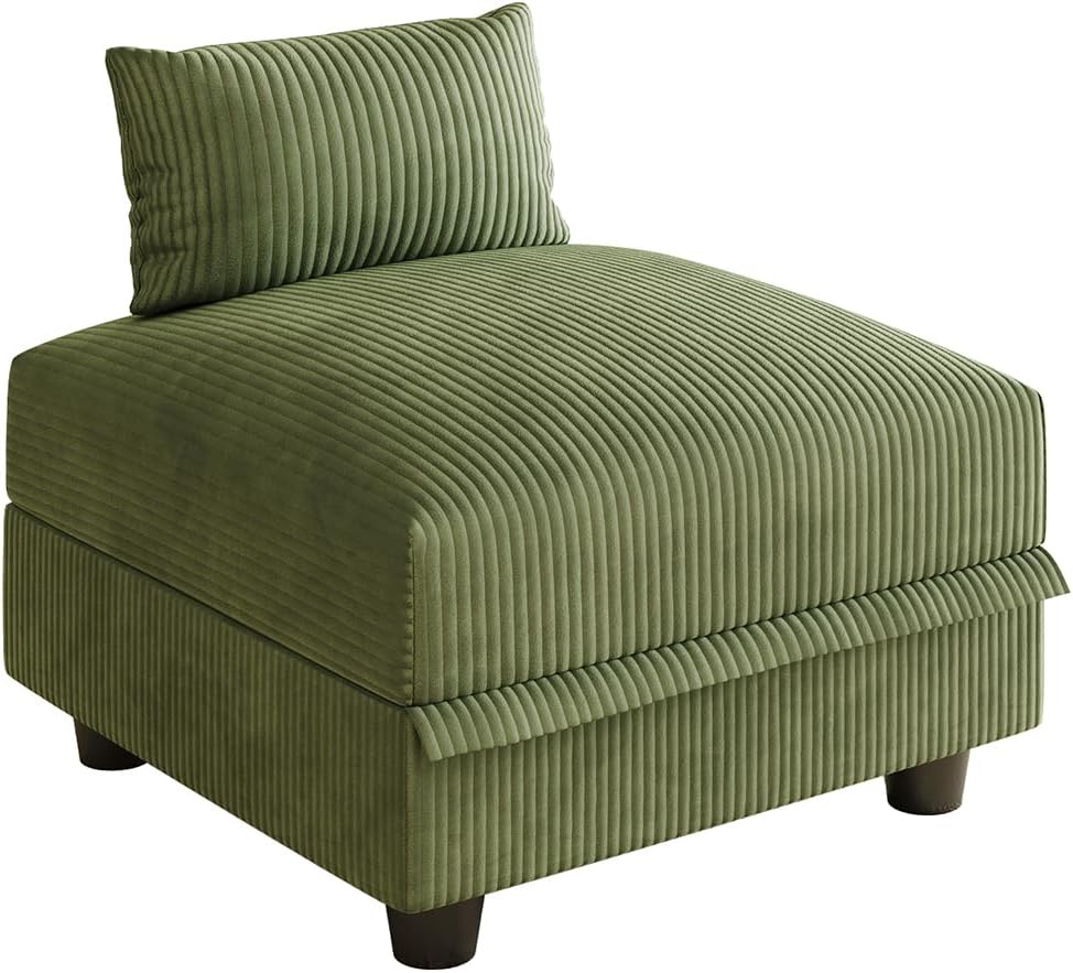 LLappuil Sofa Storage Seat Module for Sectional Sofa, Square Modular Sectiona...