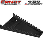 ERNST 5067 Standard 15 tool Wrench Organizer - Black
