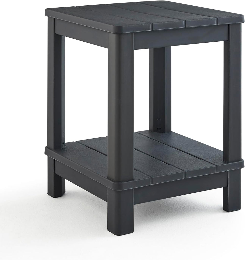 Keter Deluxe Adirondack Side Table - Graphite