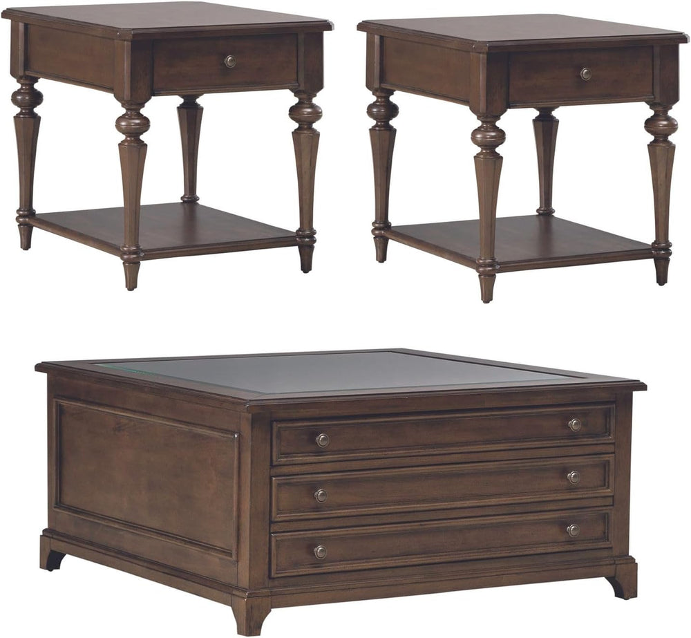Liberty Furniture Arden Road Living Room Opt 3 Piece Set - Satin Cherry