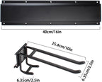Garage Hooks, Quick and Easy Installation, 1 Set, Shed Basement Storage Hooks, Power Tool Holder Rack, Non Slip PVC Coating, for Garages Basements Yards