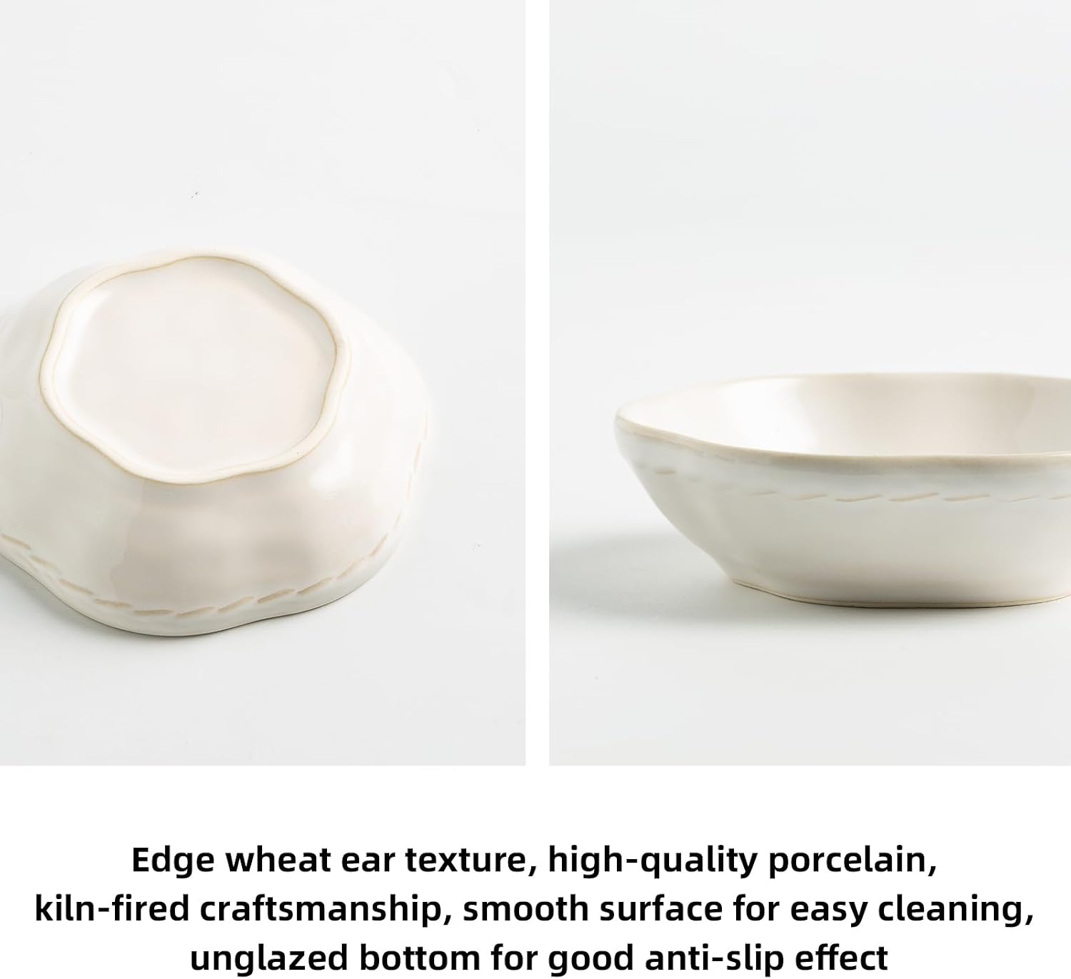 Ceramic Jewelry Tray, Ring Holder Floral Trinket Bowl for Women | Small catchall keeps rings, earrings, keys, and keepsakes visible on vanities or dressers, adding a giftable decor accent