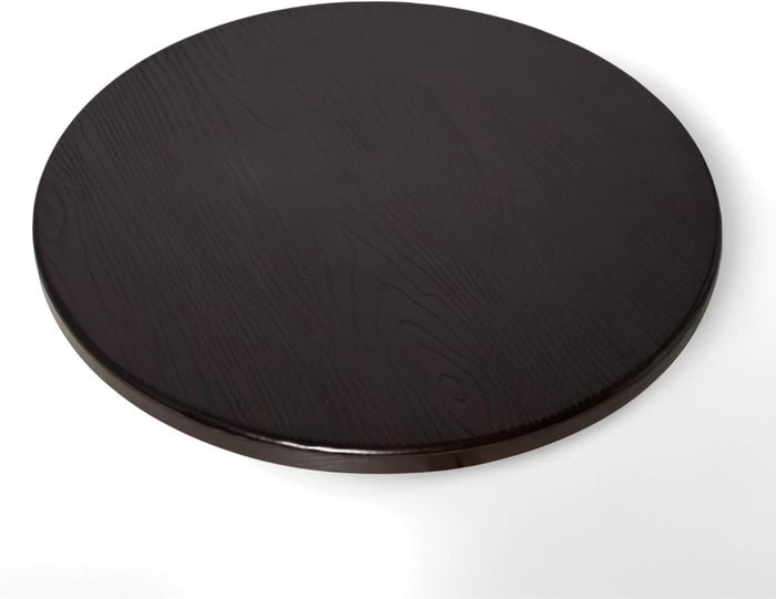 Round Wooden Table Top 19.8inch DIY for Coffee Table Dinner Table Pub Table Side Table Durable Solid Walnut Wood (Walnut, 50CM)