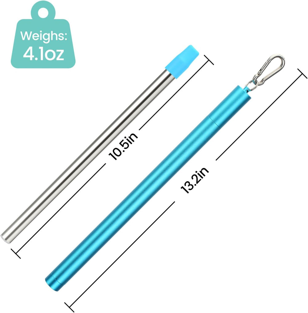 Sursip Stainless Steel Water Filter Straws