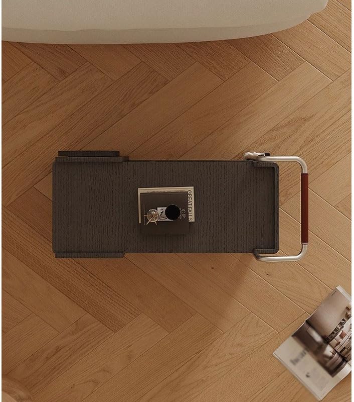 Tiny Side Table Modern Trolley Rack Simple Mobile Side Table Cabinet Home Liv...