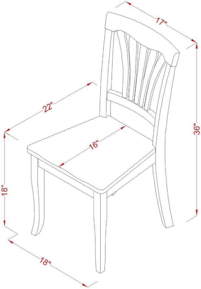 East West Furniture SUAV3-BCH-W 3 Piece Dining Room Table Set Contains a Round Kitchen Table with Dropleaf & Shelves and 2 Dining Chairs, 42x42 Inch, Black & Cherry