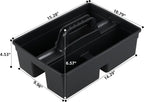 6-Pack Plastic Cleaning Caddy Organizer with Handle, Carry Caddy for Cleaning Products