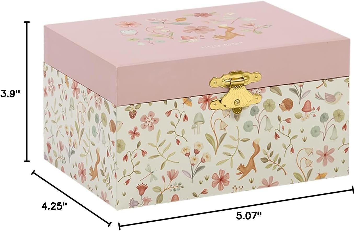 Little Dutch 126237 Jewellery Box with Music Fairy Wonders - Fairy Garden