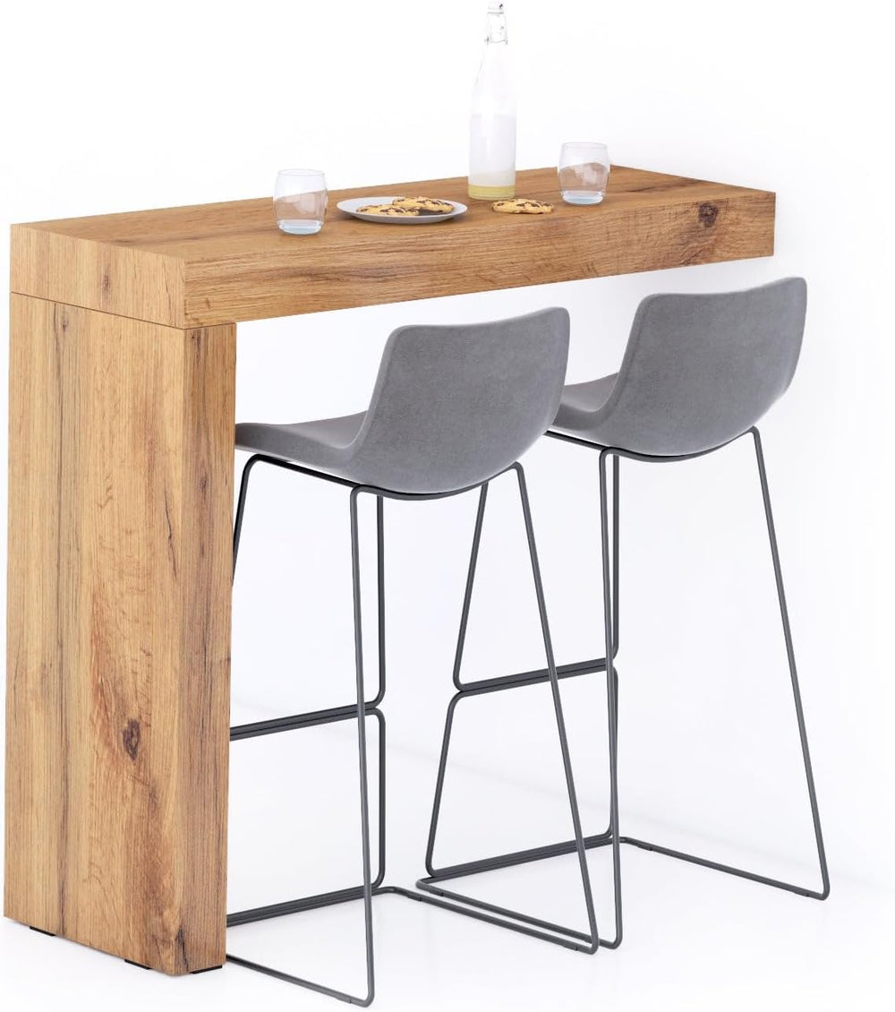 Mobili Fiver Evolution Tall Kitchen Bar Table Made in Italy | Space Saving, W...