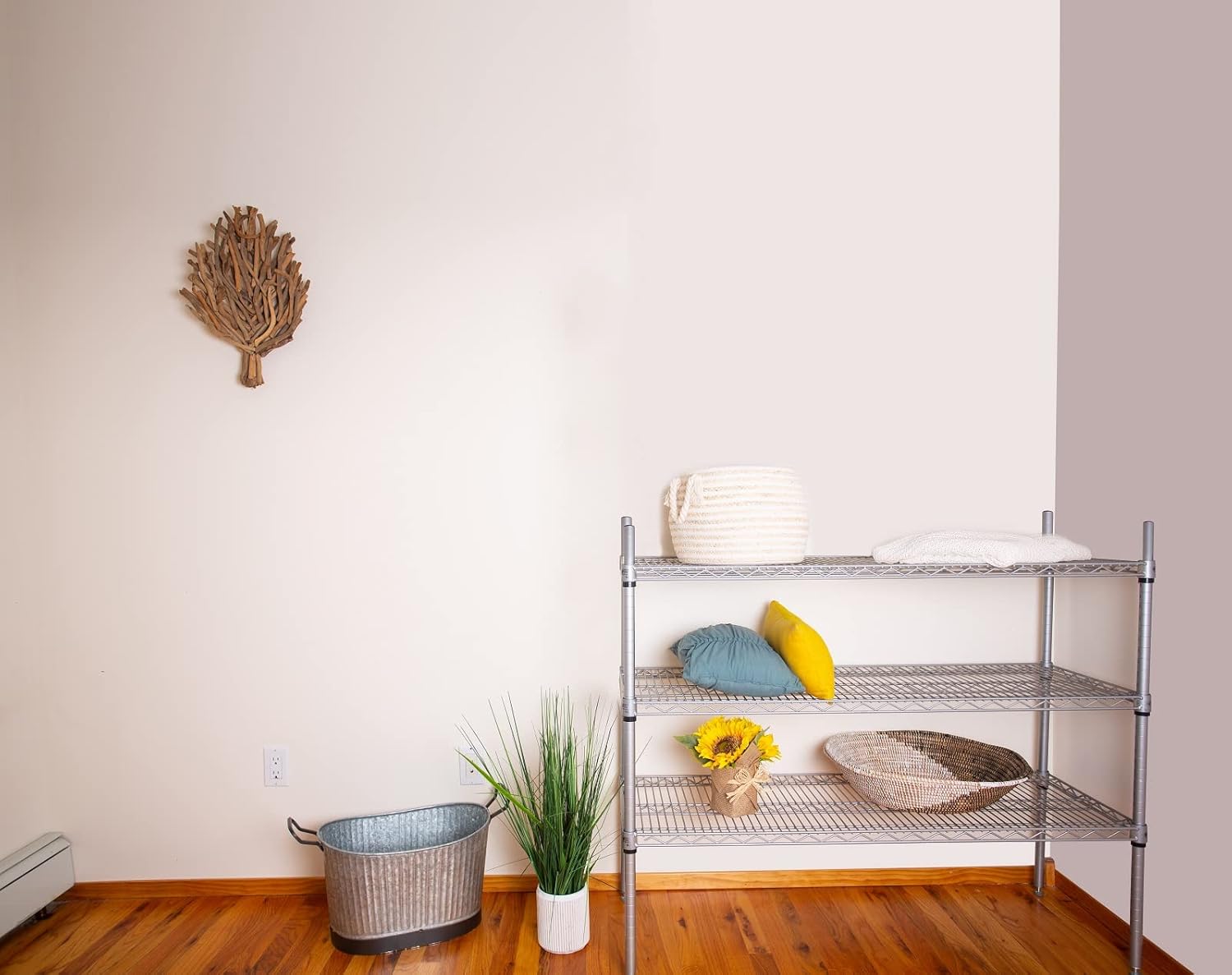 Omega 21" Deep x 36" Wide x 86" High 3 Tier Gray Starter Shelving Unit
