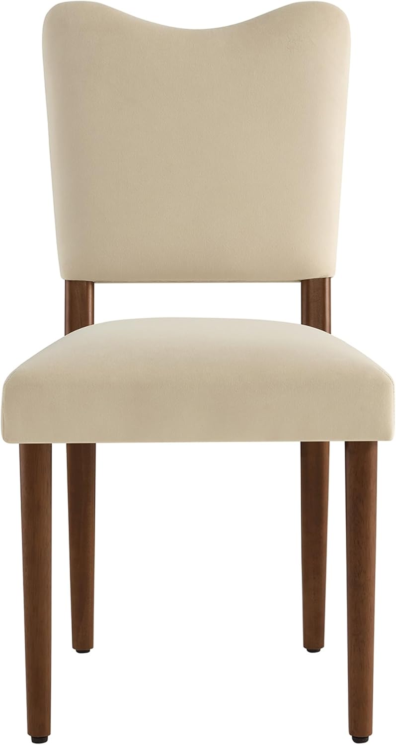 KISLOT Upholstered Dining Chairs Set of 4, Modern Velvet Kitchen Chairs with ...