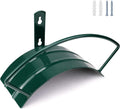 Deluxe Wall Mount Garden Hose Hanger Duty Metal Hose Holder Easily Holds 125 3/4’’ Hose Solid Steel Extra Bracing Forest Green