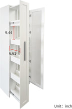70.87" Multi-Functional Farmhouse Kitchen Pantry Cabinet with Pull-Out 5-Tier Storage Shelf & Glass Doors – Expandable Organizer for Kitchen, Dining Room, Bar & Office (Durable Melamine Finish)