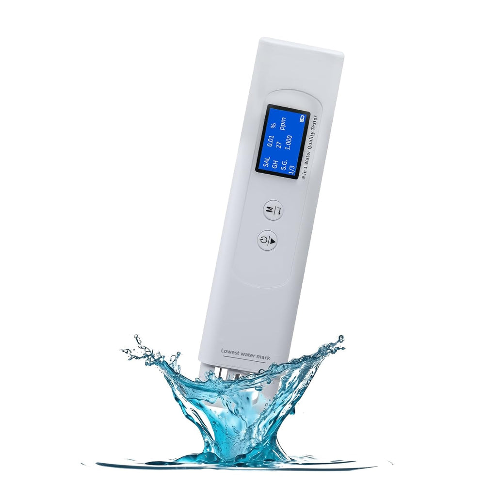 9-in-1 Water Quality Tester with UV Absorbance for COD/TOC/UV275, EC/TDS/Sali...