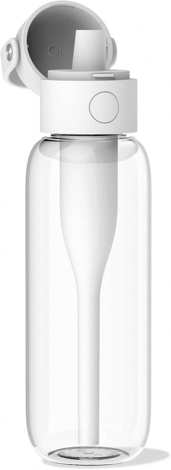 Aquagear Water Filter Bottle BPA-Free, 22oz Capacity, Removes Chlorine, PFOA/...