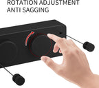JOOM Retractable Clothesline Indoor Outdoor Clothes Line - Heavy Duty Clothes Drying Laundry Line - Wall Mounted Drying Rack - Air Dry Clothing Lock to Prevent Sagging (Two line,Black)