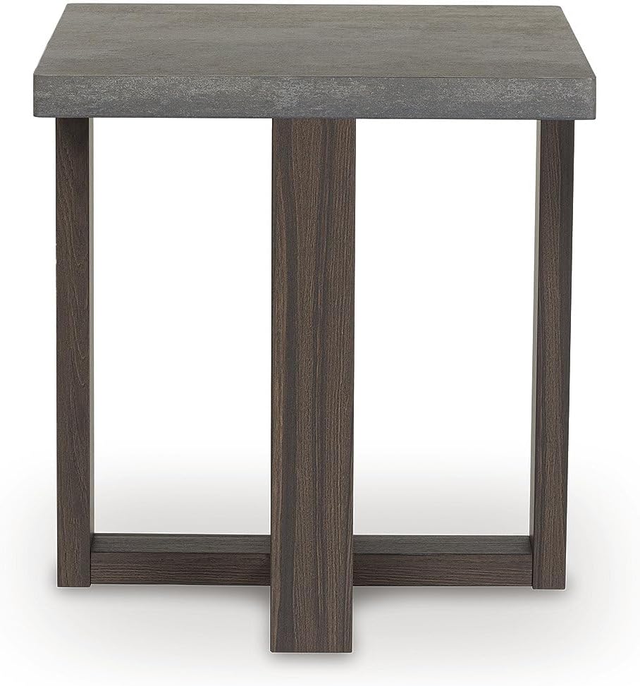 Signature Design by Ashley Dynnford Industrial Water Stain Resistant Table, S...