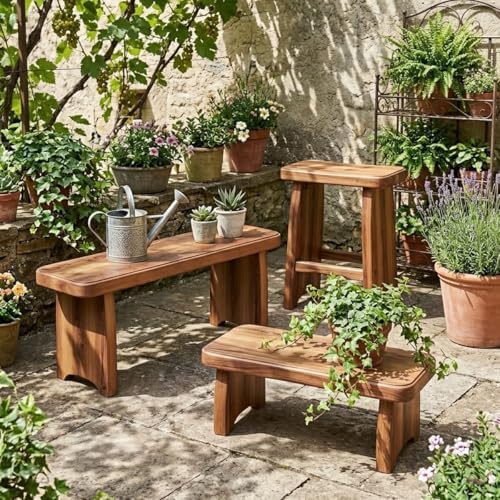 24" 31" 35" 39" 47" 59" Wooden Entryway Bench, ...