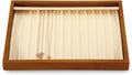 Necklace Organizer, Wood Jewelry Tray,White Necklace Display For Selling,Premium Stackable Jewelry Organizer Trays