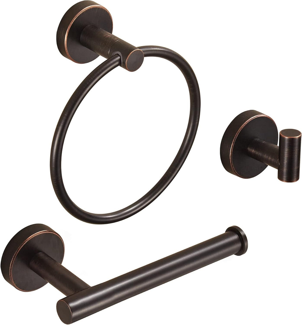 Bronze Toilet Paper Holder Towel Holder Towel Hooks,Oil Rubbed Toilet Paper R...