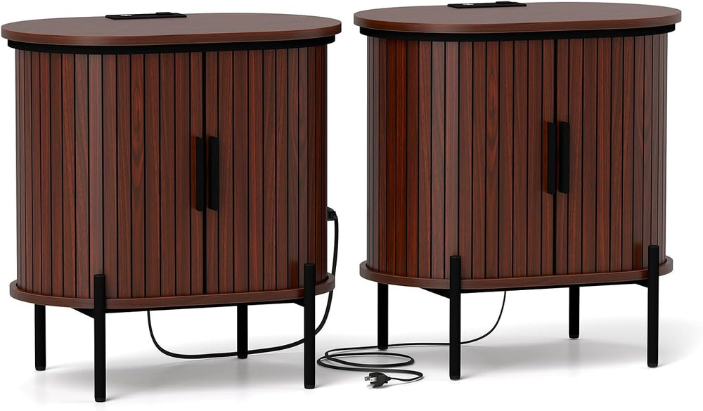 Simore Sideboard Buffet Cabinet with Storage, 47.2" W x 32''H Fl...