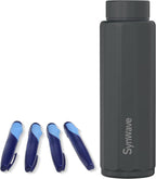 Synwave Insulin Cooler Travel Case for 3–4 Pens,Medication Cooler for Travel with Anti-Bulging Gel Ice Pack,TSA Approved,Non-Charging Cooling