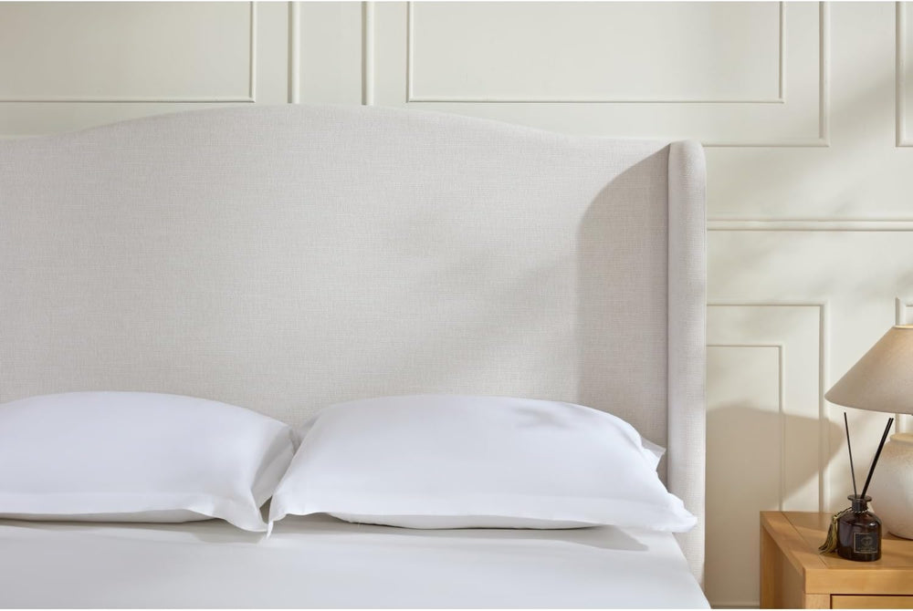 Geelife Upholstered Wingback Bed Size Queen/Tall 54" Headboard Upholster...