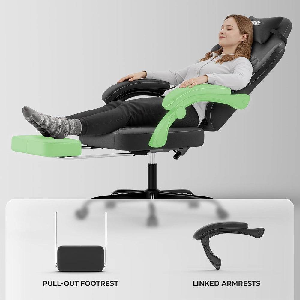 Ergonomic Gaming Chair Video Gamer Chairs Gaming Computer Chairs Gamer Chairs...