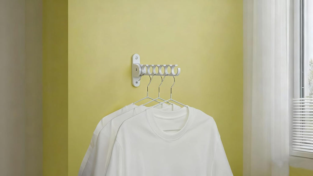 NewTalent Wall Mount Hanger Holder Closet Organizer, hanger holder for laundry room