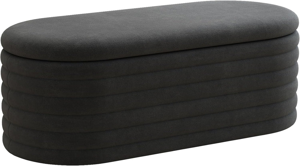 Modern Storage Bench, End of Bed Stool for Bedroom Living Room Entryway Closet