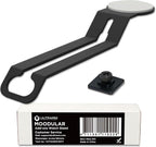 Moodular Add-ons Watch Stand for Smart Watch (Charger Not Included) [Accessory Only - Requires Moodular Wooden Monitor Stand Slide Rails for Use] Black MSA-WS