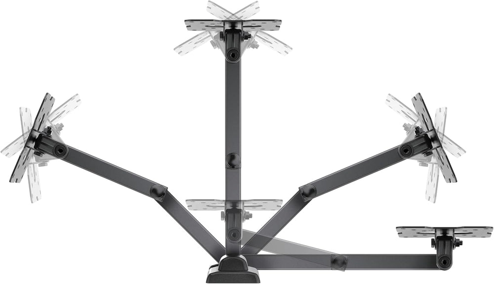 Space System FULLMOTION 100, Double Arm Wall Mount for 14'' to 25'...
