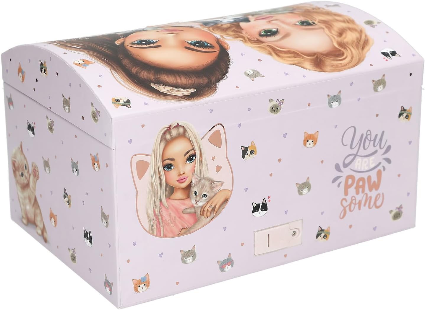 Depesche TOPModel 13578 Jewellery Box with Code and Sound Cat Love