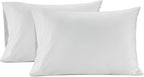 Lane Linen 100% Egyptian Cotton Pillow Cases Queen Size Set of 2 (20"x30") - 1000 Thread Count Pillowcases Queen Size - Soft Queen White Pillow Cases Set of 2 - White Pillowcases Pack of 2