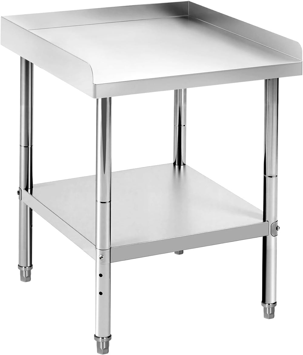 24x24x30 Inch Equipment Grill Stand Table Stainless Steel NSF Certified 400 L...